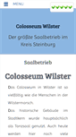 Mobile Screenshot of colosseum-wilster.de